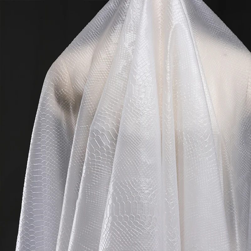 Is Sewing A Textile Craft - 130*50Cm Transparent Tpu Fabric Snake Skin