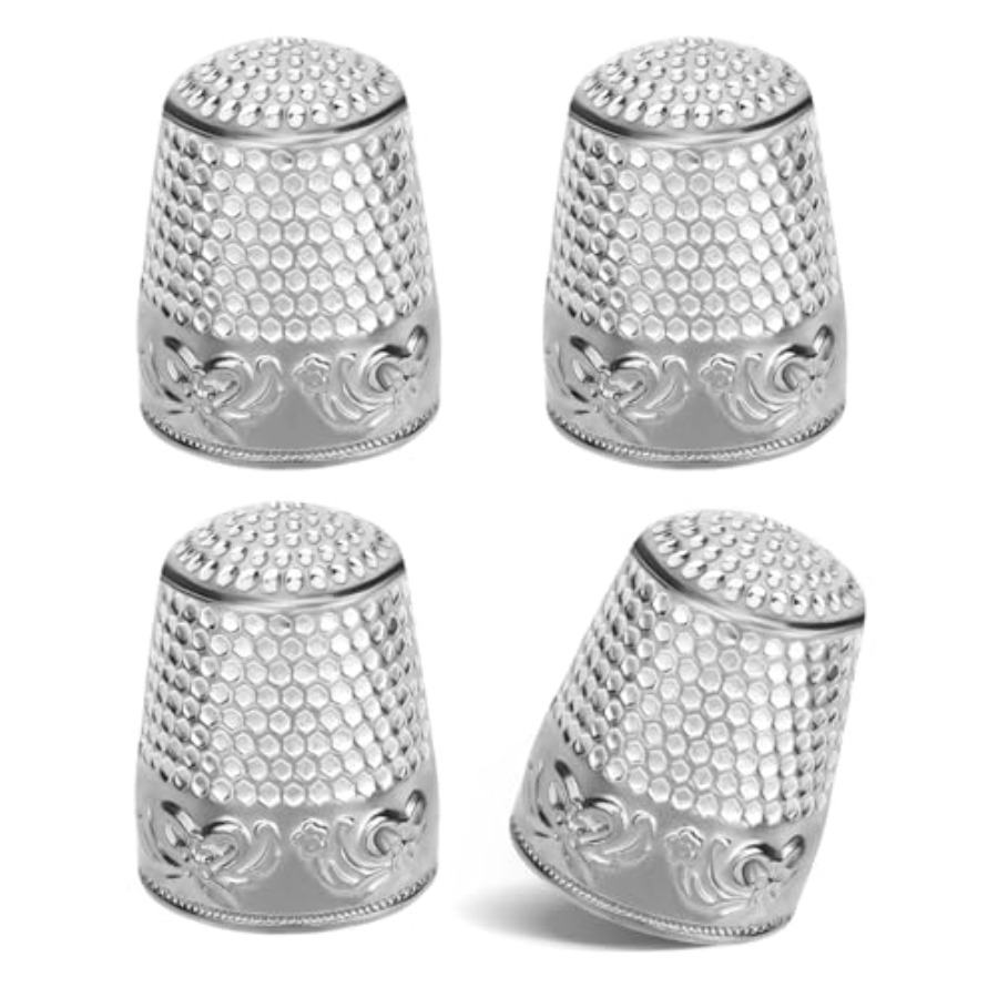 Sewing Thimble Metal - ZMAAGG Thimbles for Hand Sewing, Sewing