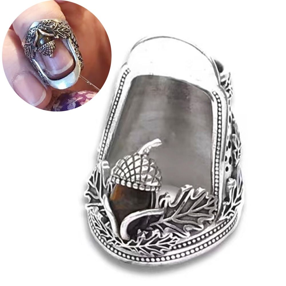 Sewing Thimble Metal - High Quality Metal Open Nail Acorn