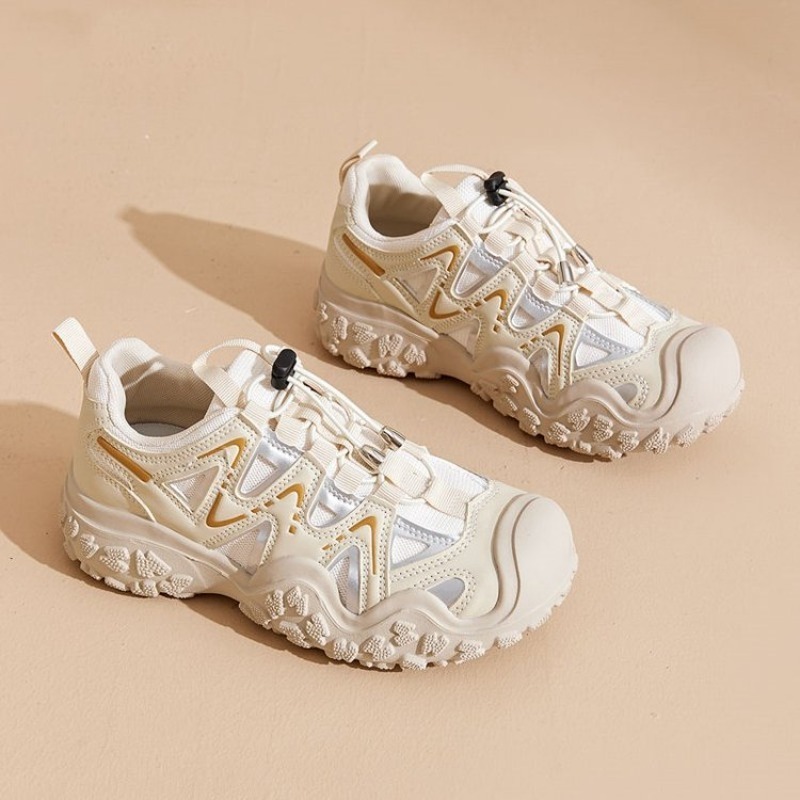 Sewing Cotton - Ladies Outdoor Trekking Sneakers Mesh Breathable