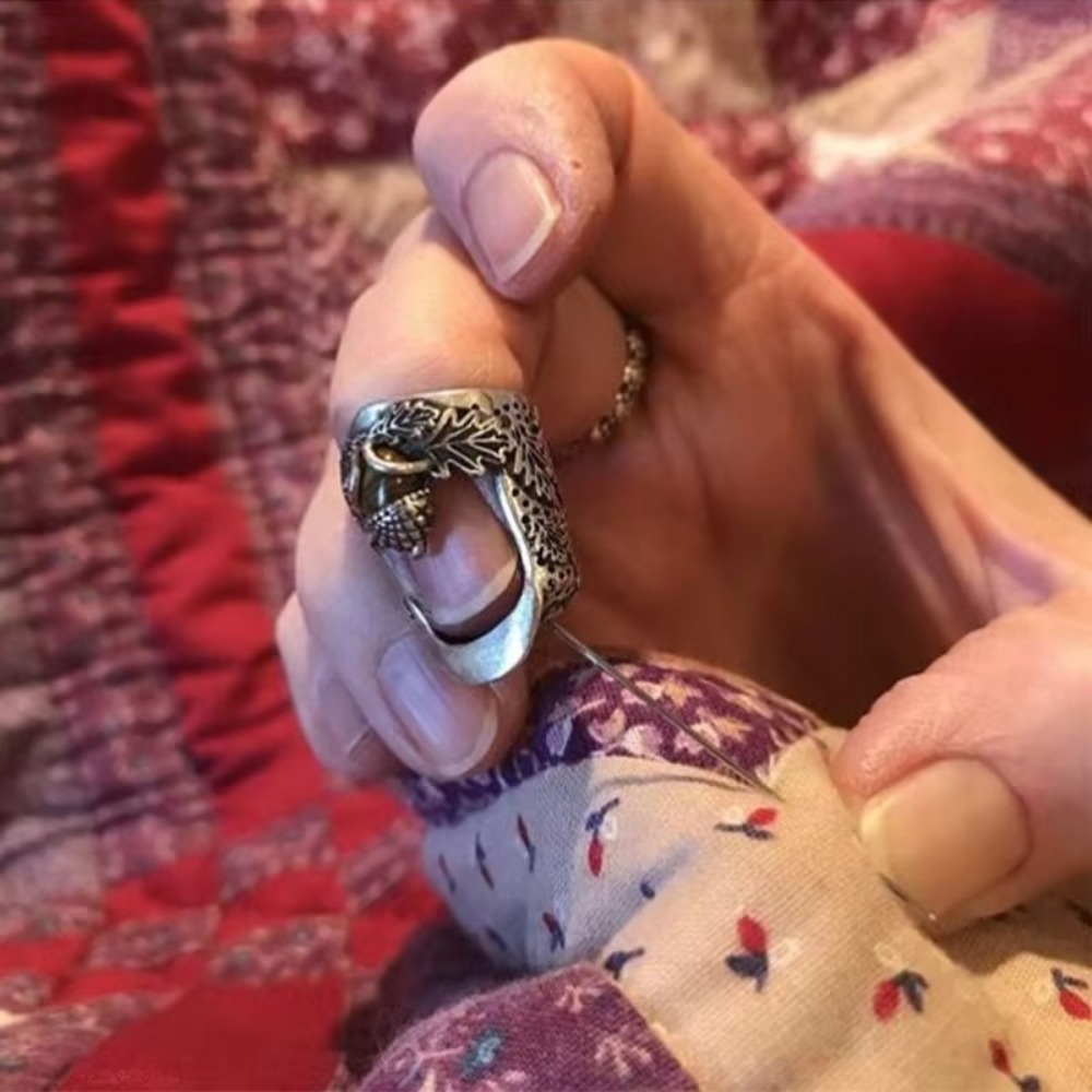 Metal Open Nail Acorn Thimble  - Sewing Thimble Metal recension och pris
