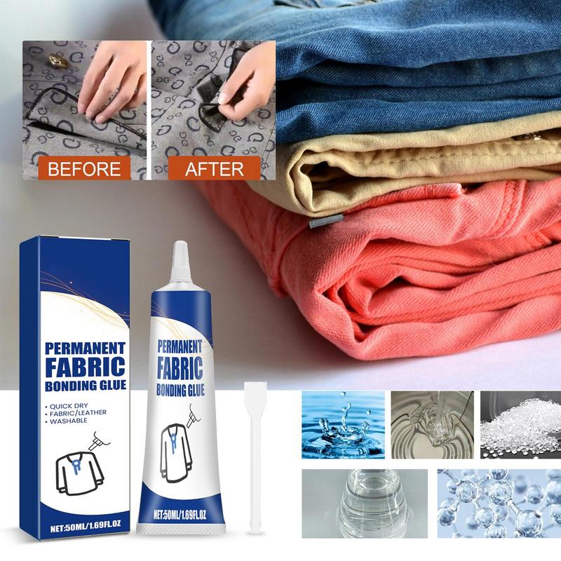 Clear Strong Adhesive Waterpro - Fabric Glue Bond recension och pris