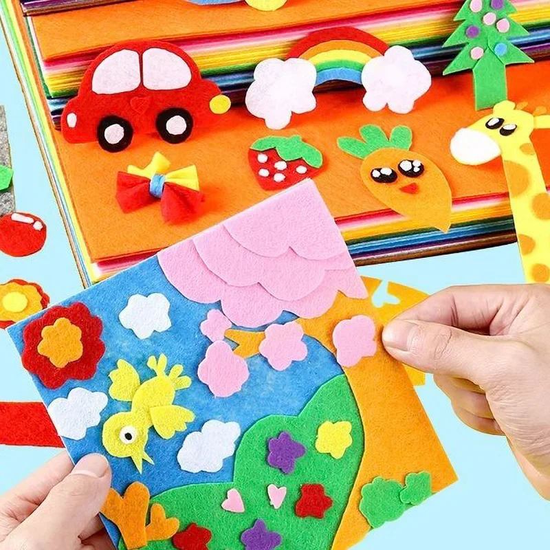 Felt Fabric Sheets Assorted Co - Is Sewing A Textile Craft recension och pris