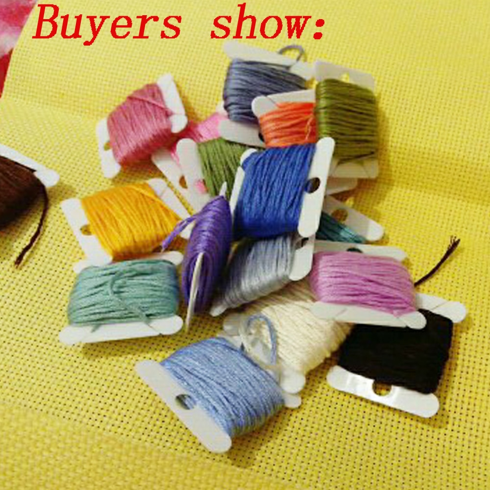 30pcs Plastic Floss Bobbins Se - Embroidery Floss Thread recension och pris