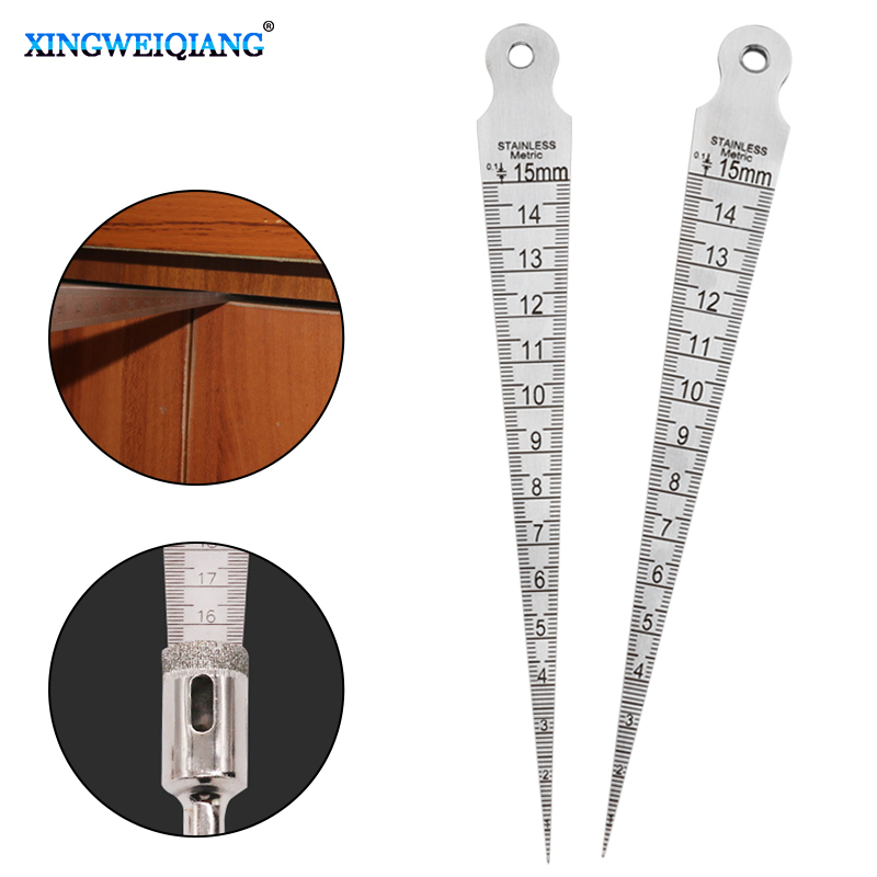 1PC Taper Gauge Feeler 1-15mm  - Seam Gauge Metal recension och pris
