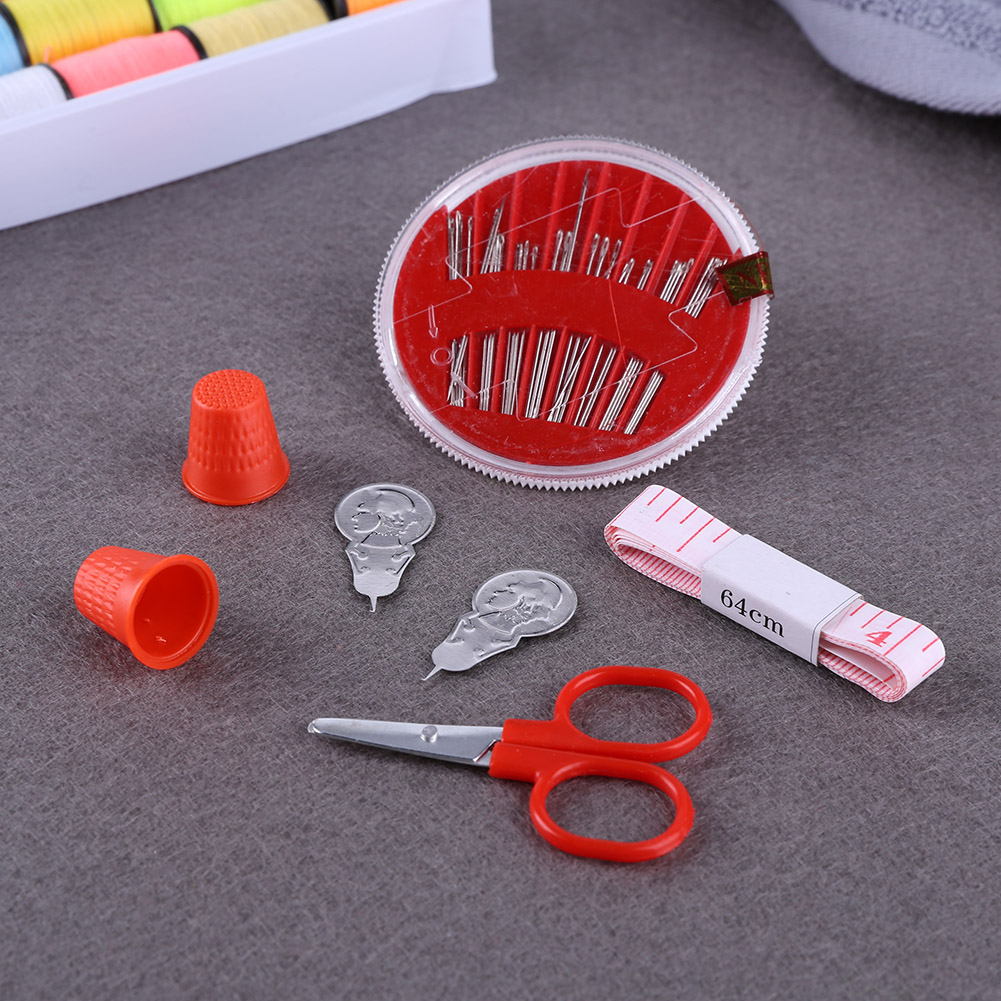 100Pcs Sewing Thread Set with  - Sewing Thimble Metal recension och pris