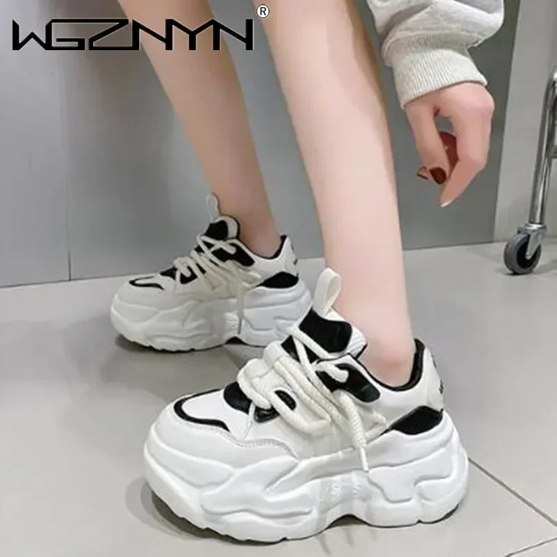 NEW 2025 Women High Platform C - Sewing Cotton recension och pris