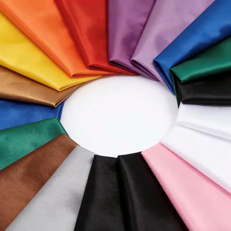 Multi-Color Soft Satin Fabric  - Is Sewing A Textile Craft recension och pris