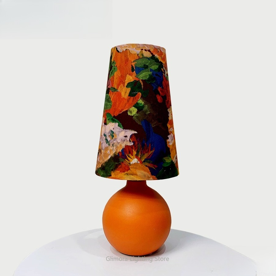 Orange Sphere Table Lamp: UK L - Century Textile & Sewing Supply Hours recension och pris