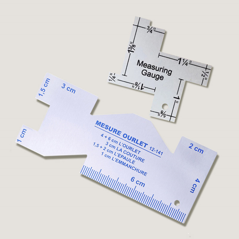 Seam Allowance Measuring Gauge - Seam Gauge Metal recension och pris