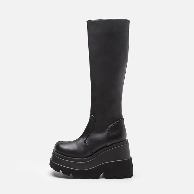 Women's Platform Boots Punk Mi - Sewing Cotton recension och pris