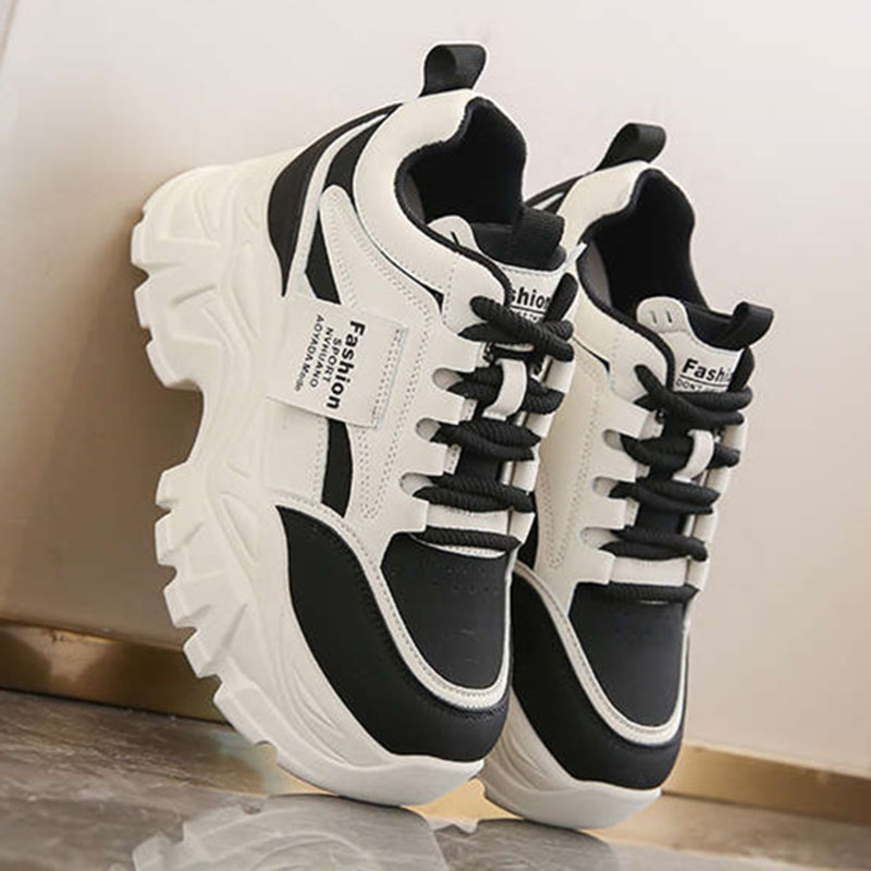 New Fashion Platform Sneakers  - Sewing Cotton recension och pris
