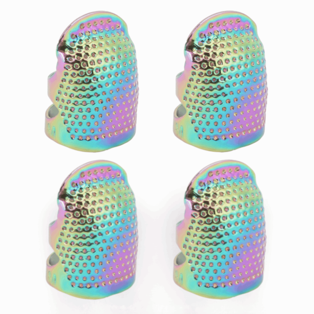 4Pcs Durable Brass Finger Prot - Sewing Thimble Metal recension och pris