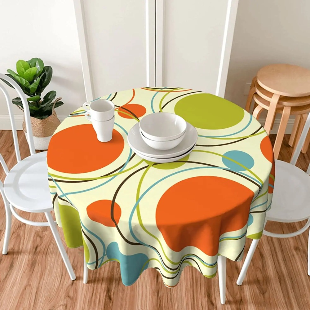 Table Cloth Colorful 1950s Ret - Century Textile & Sewing Supply Hours recension och pris