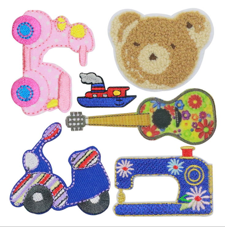 New Arrival 10 Pcs Embroidered - Sewing Id recension och pris