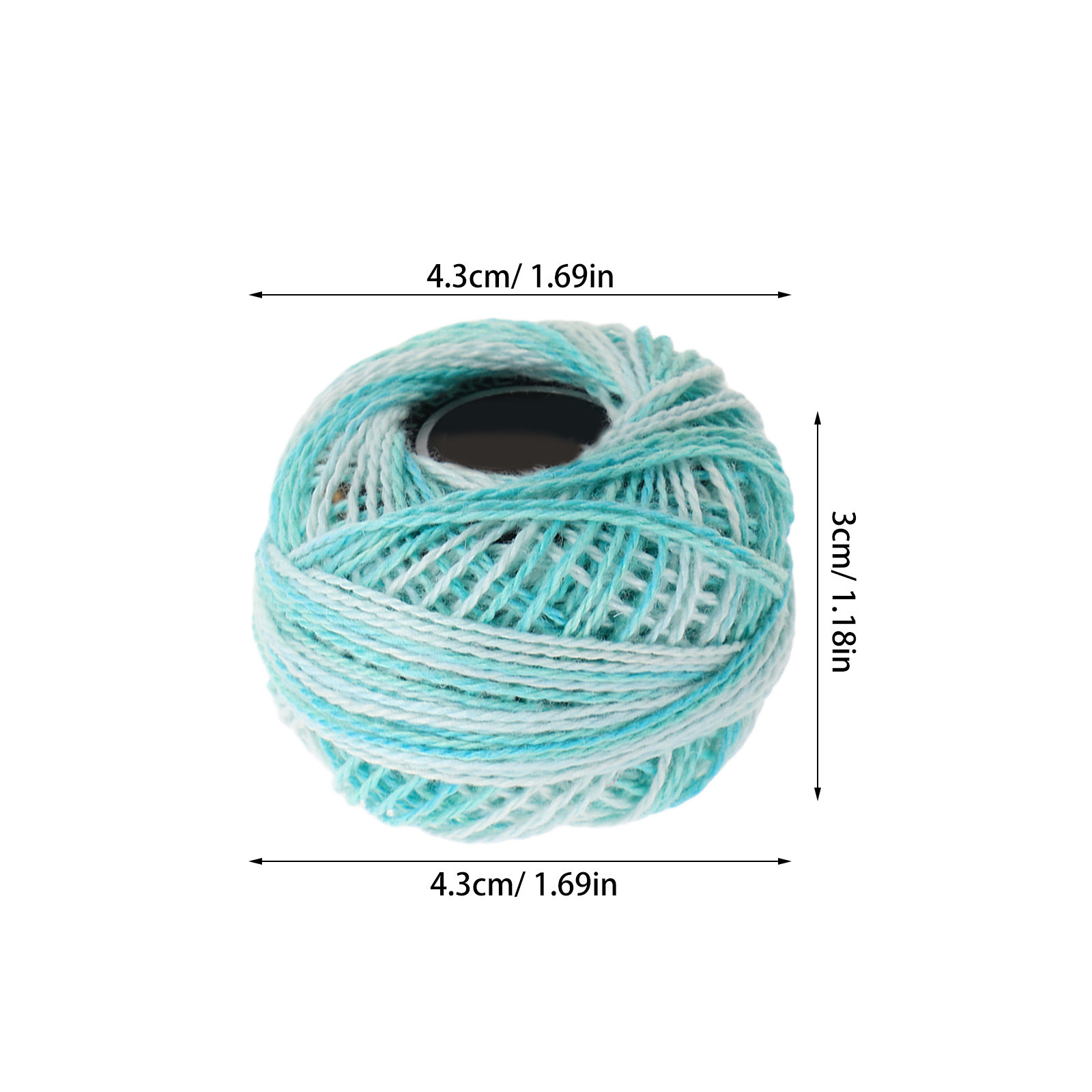 12Pcs Colorful Cotton Embroide - Embroidery Floss Thread recension och pris
