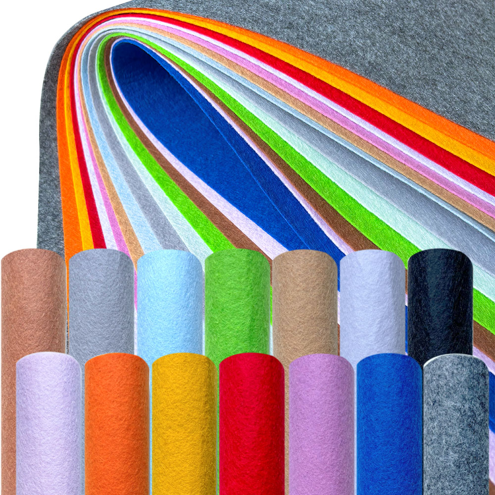 Felt Fabric Assorted Colors No - Is Sewing A Textile Craft recension och pris