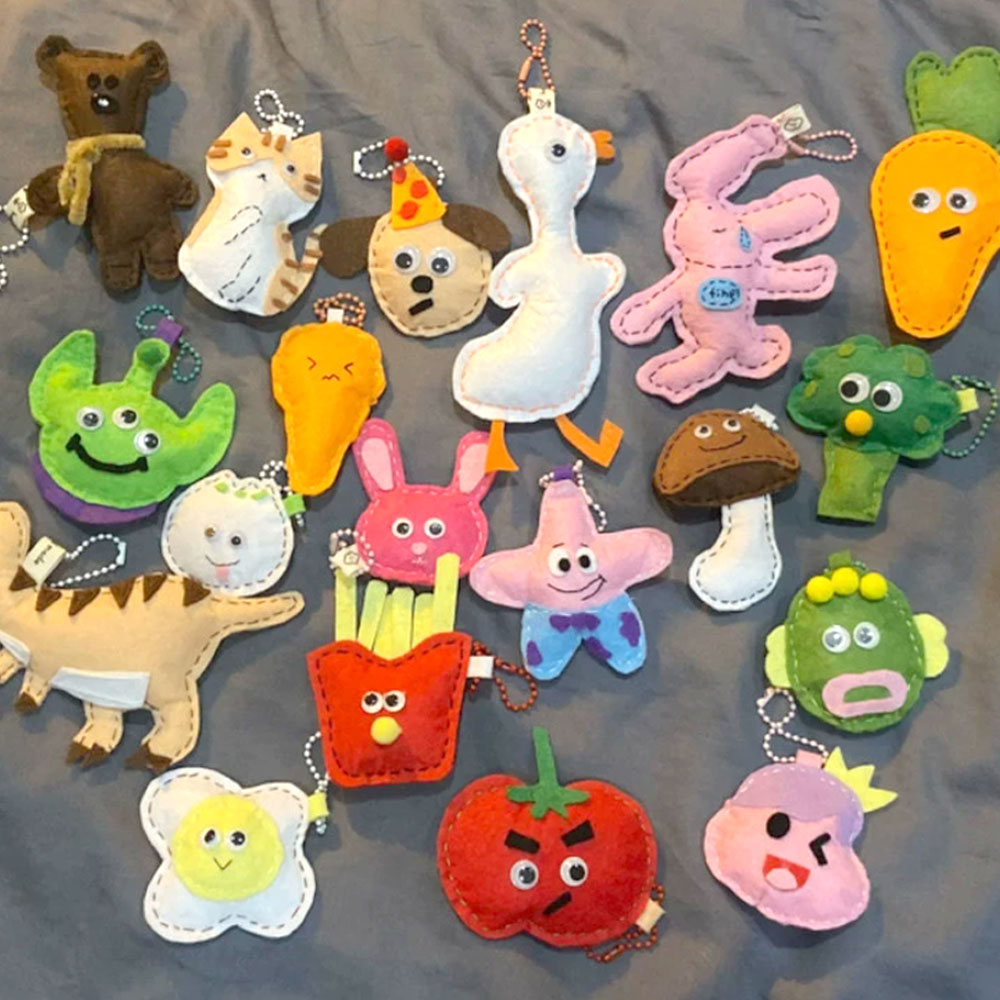 Felt Fabric Assorted Colors No - Is Sewing A Textile Craft recension och pris