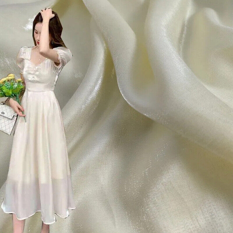 50x150cm Width Silk Fabric Gra - Is Sewing A Textile Craft recension och pris
