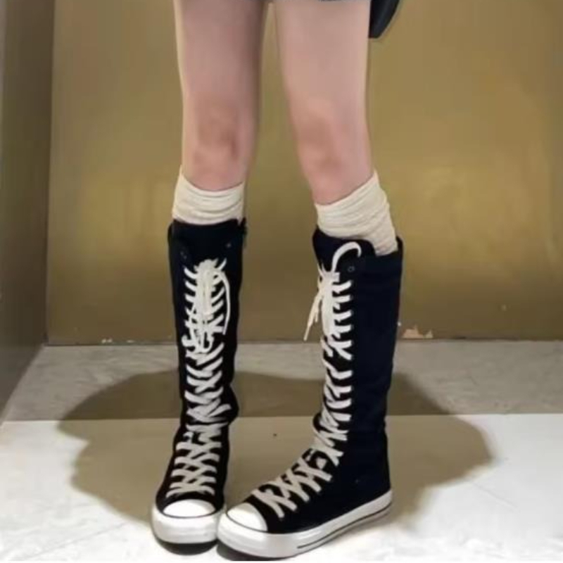 2026 Boots Women Sneakers Canv - Sewing Zipper recension och pris