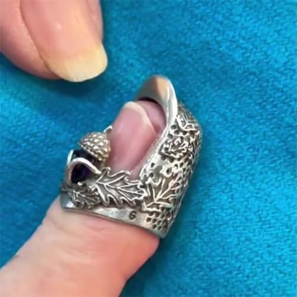 Metal Open Nail Acorn Thimble  - Sewing Thimble Metal recension och pris