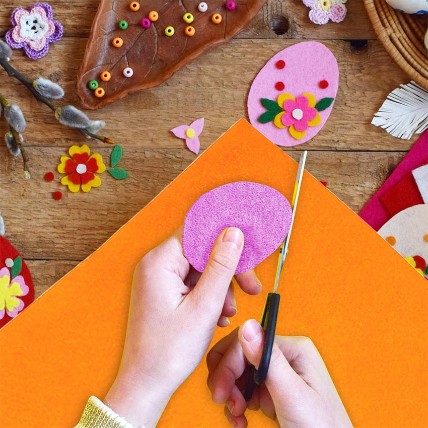 Coloured Felt Fabric Sheets fo - Is Sewing A Textile Craft recension och pris